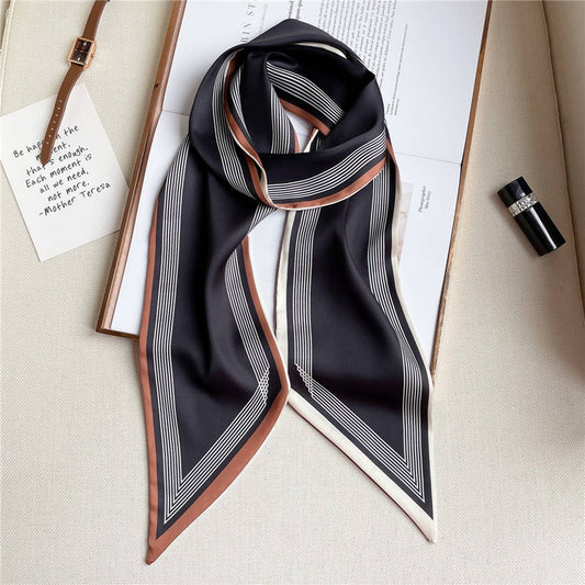 Thin Silk Head Scarf