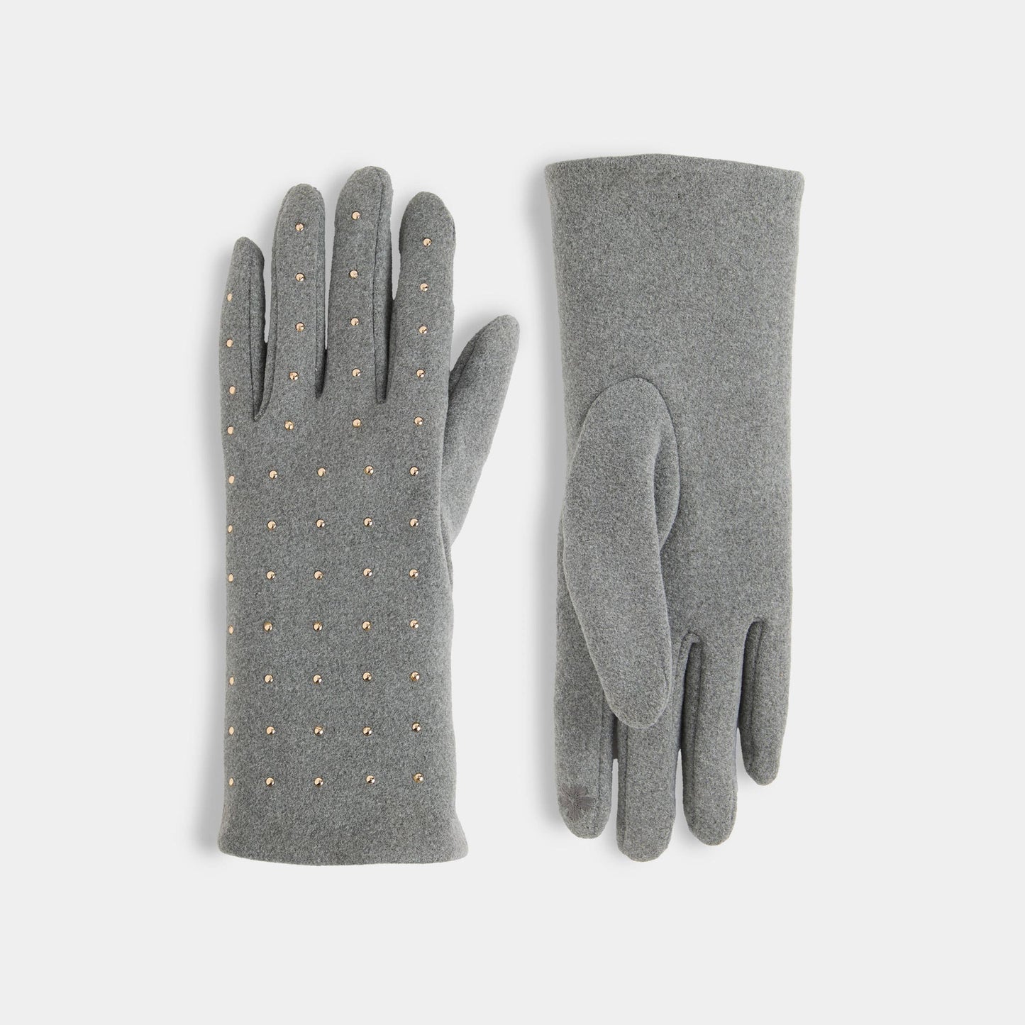 Studded Touchscreen Gloves