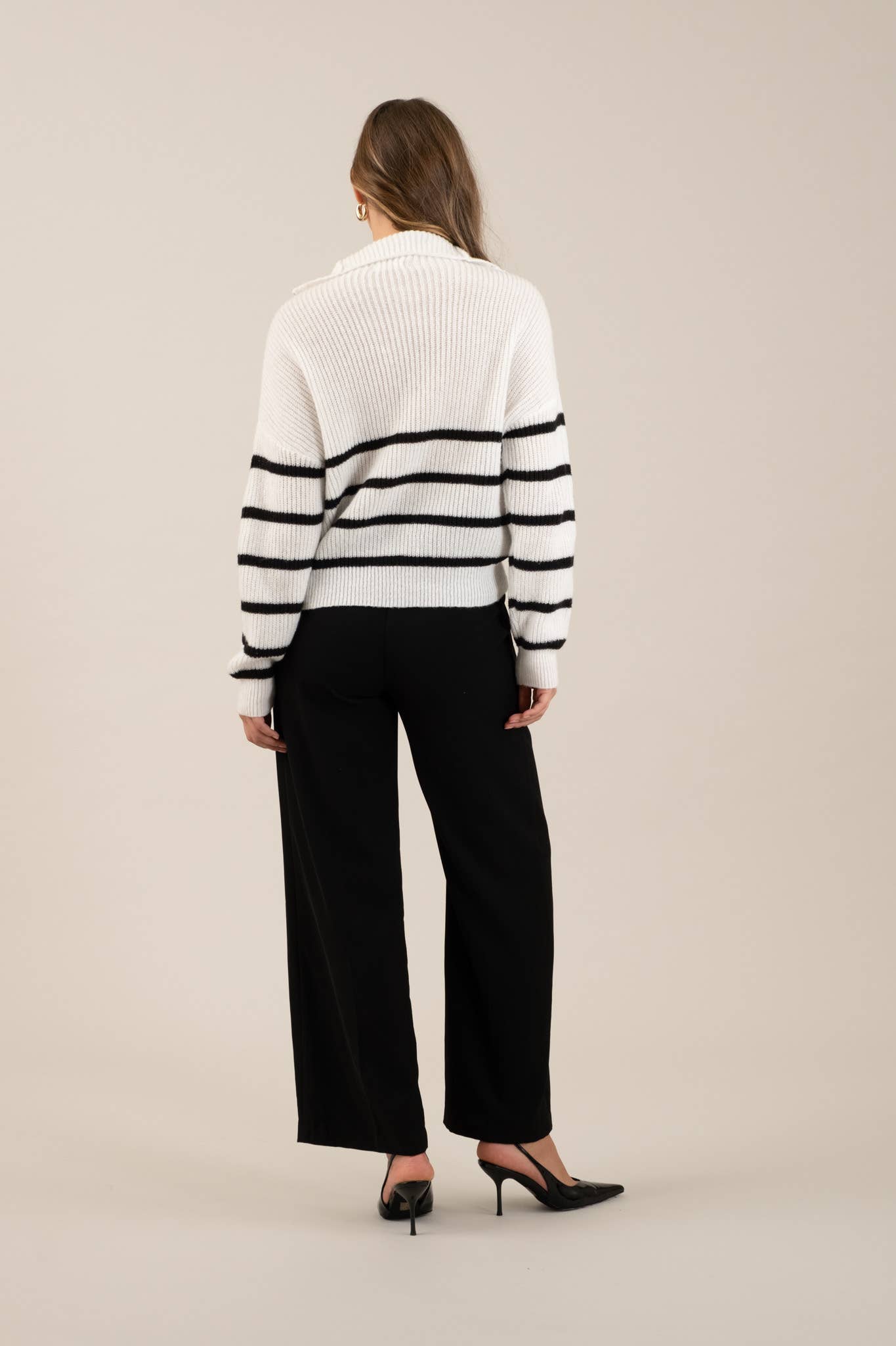 High Waisted Pleated Pants