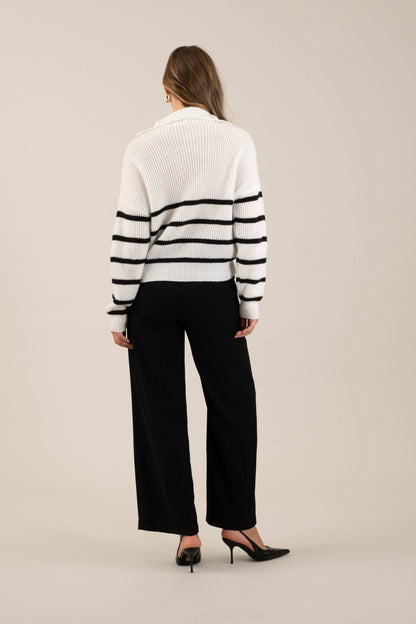 High Waisted Pleated Pants
