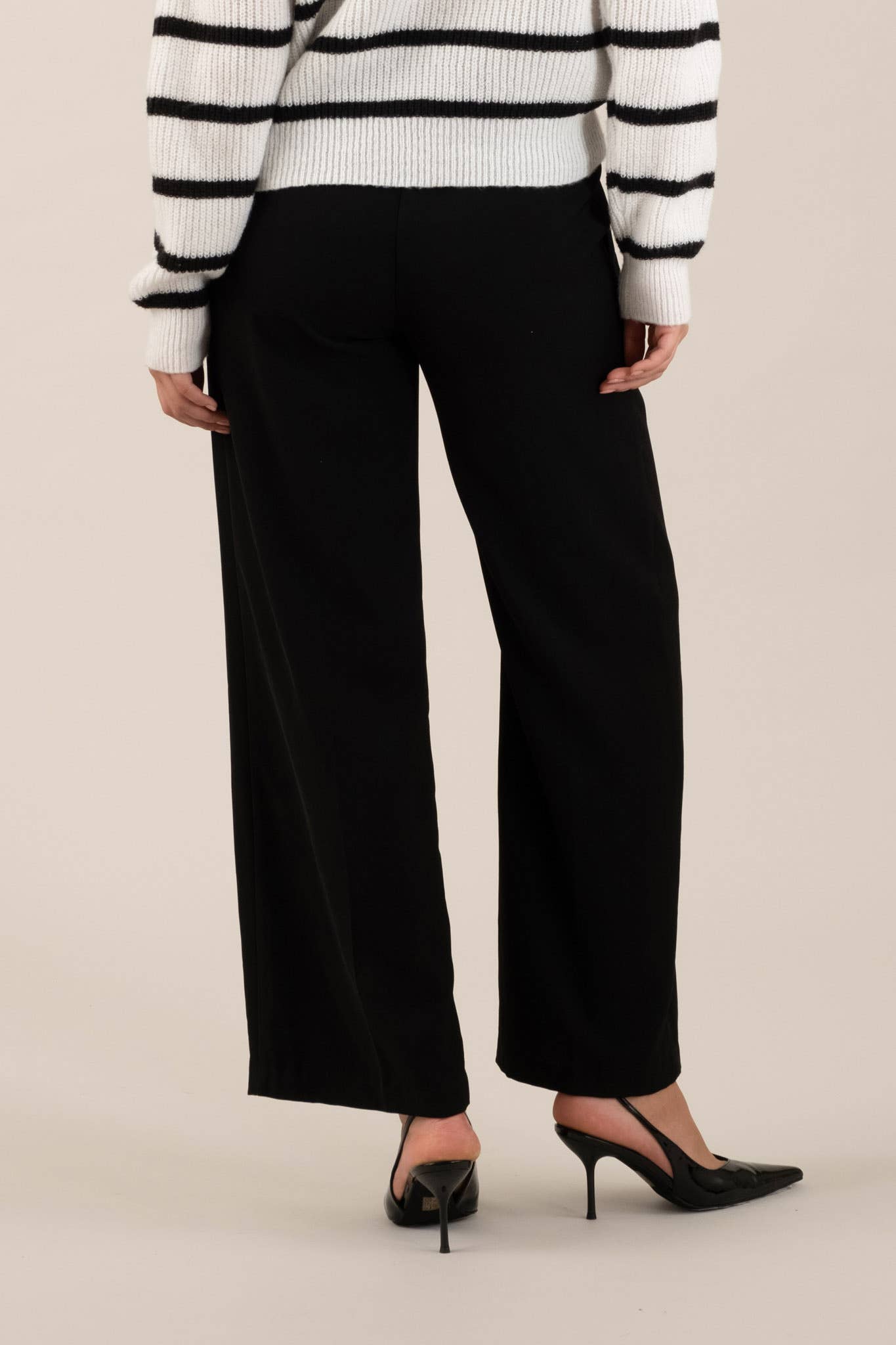 High Waisted Pleated Pants