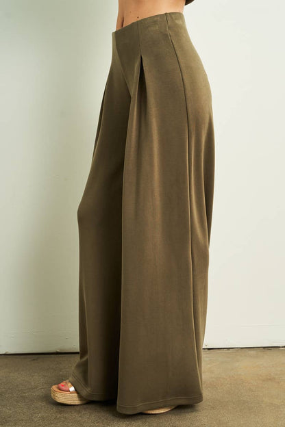 6807-Wide Palazzo Pants