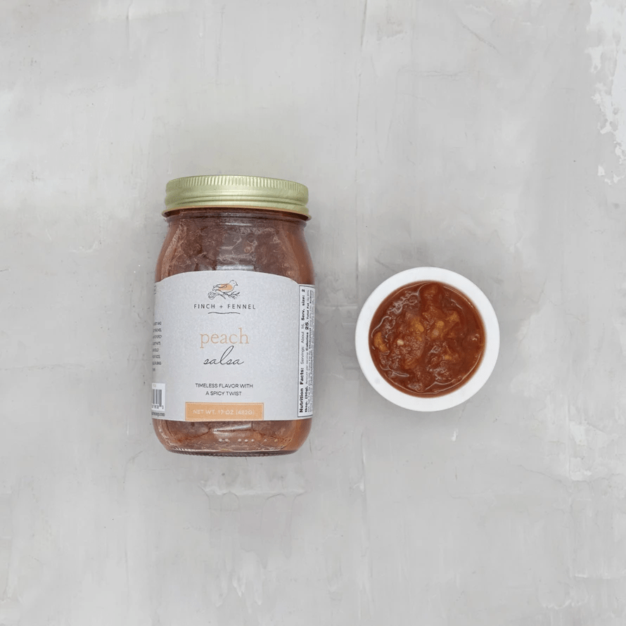 Finch Fennel Peach Salsa - 17oz