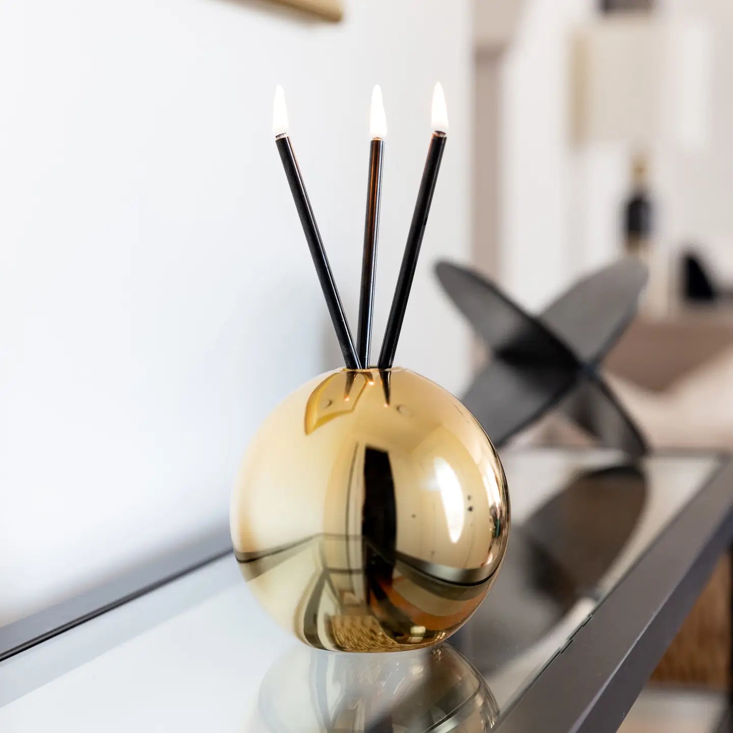 Neva Everlasting Vase Gold Metallic