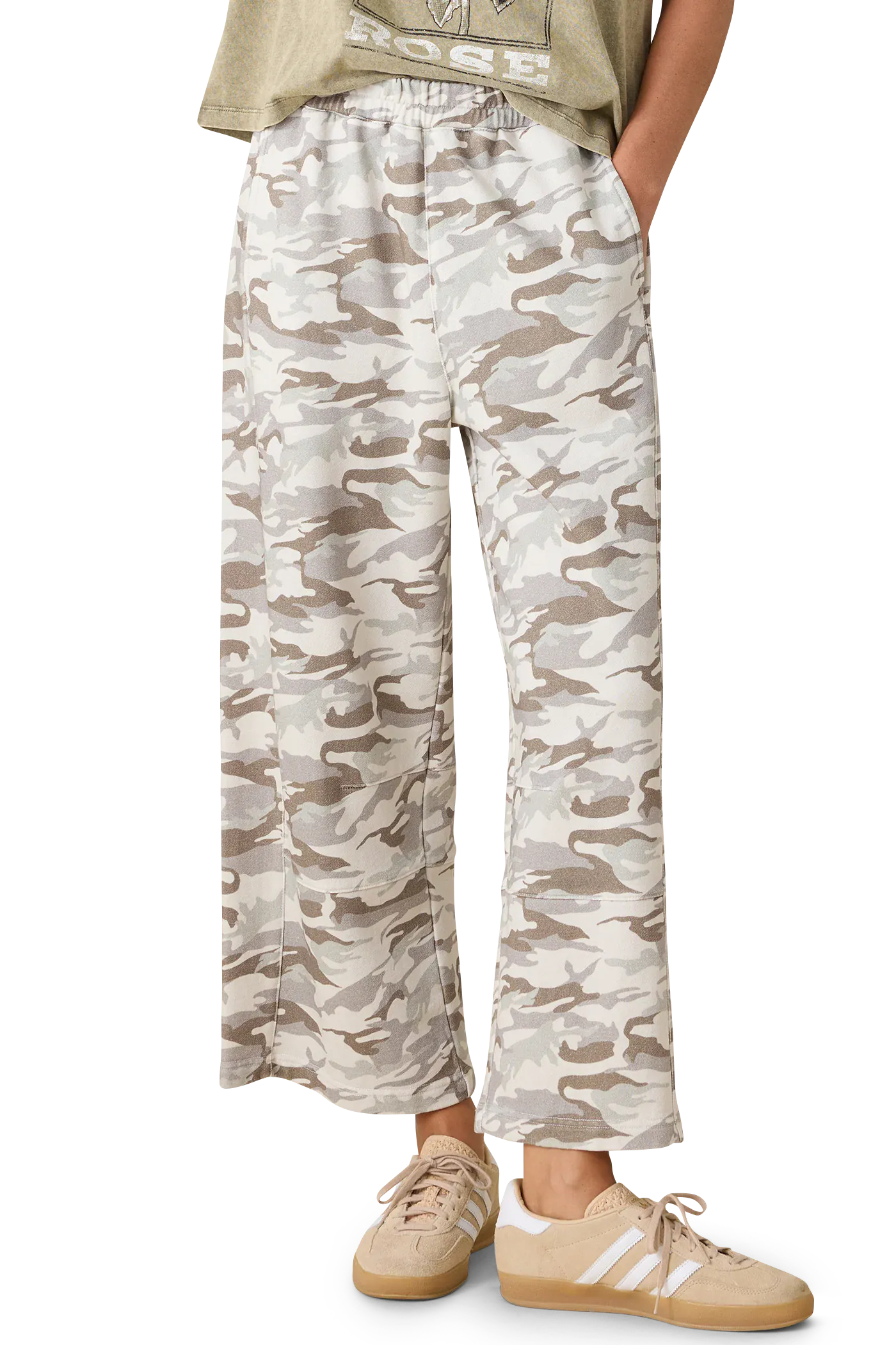 Keira Camo Pull On Pant