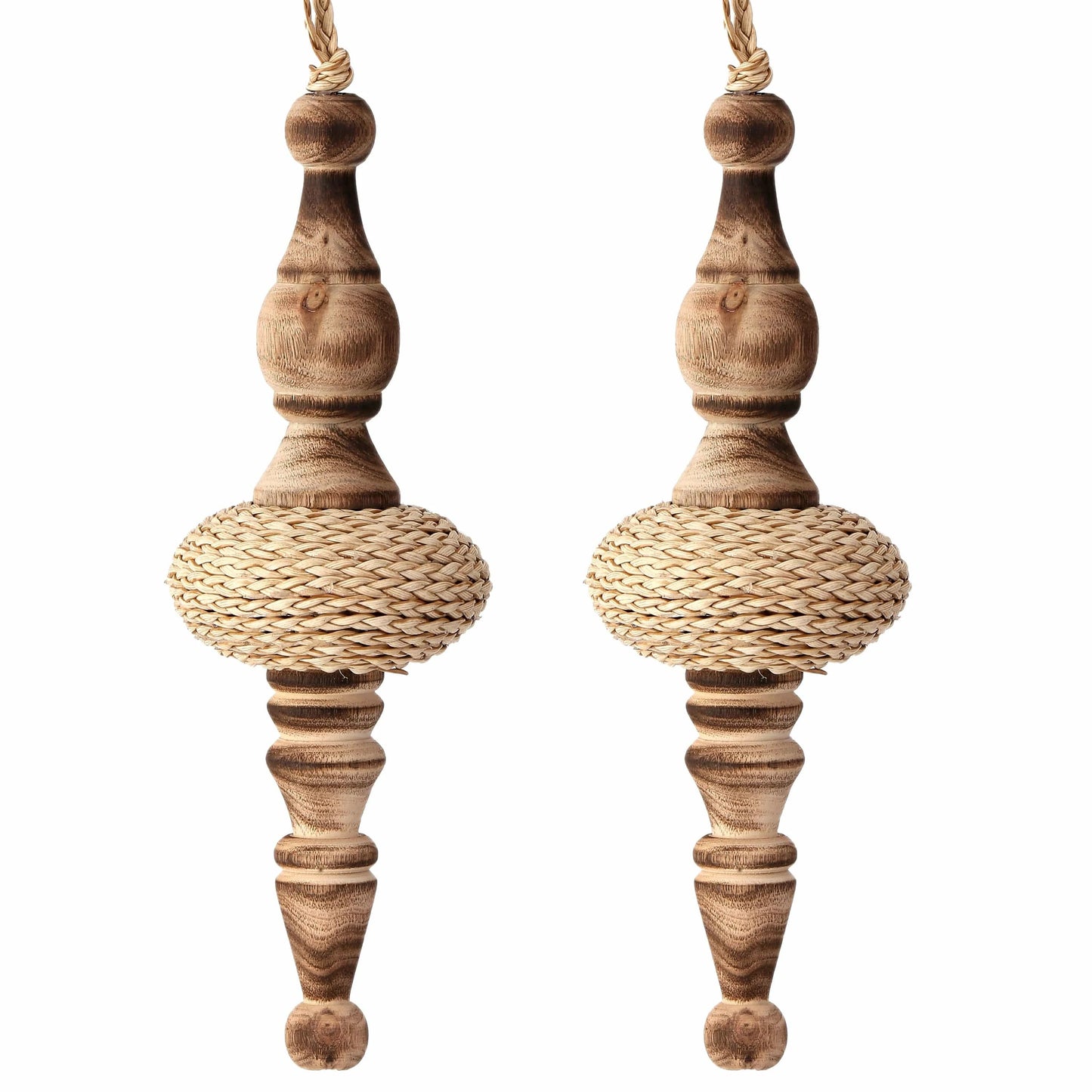 Wood Finial Ornament