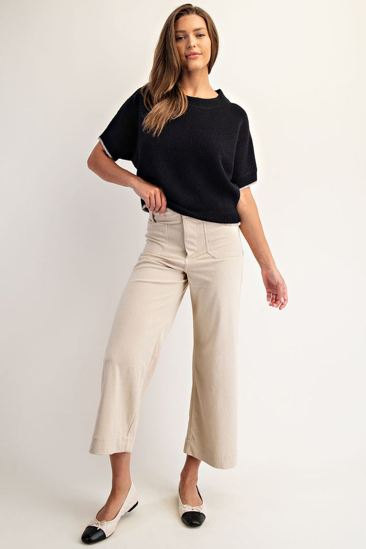 Corduroy Patch Pocket Pants