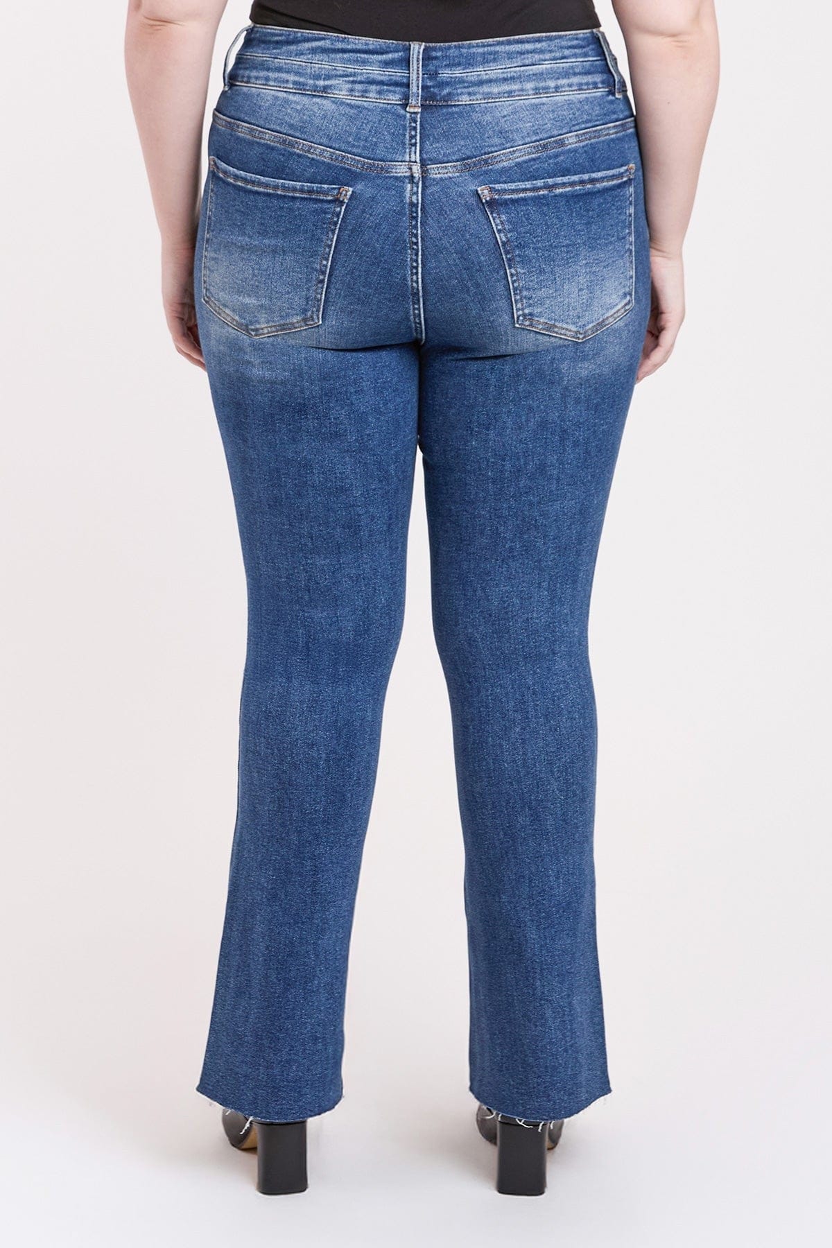 Plus Premium Stretch High Rise Bootcut Jeans