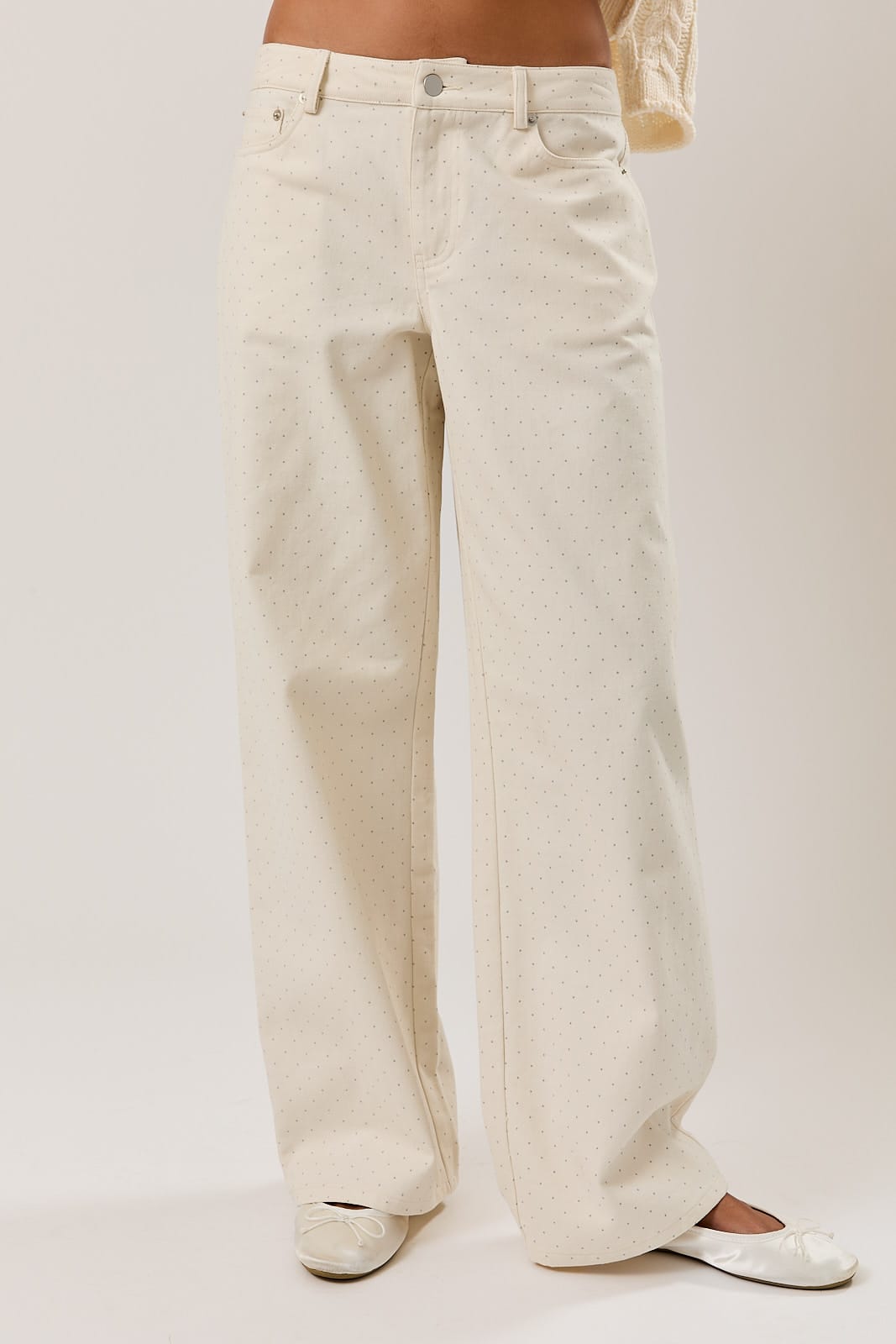 Low Waist Straight Leg Pants
