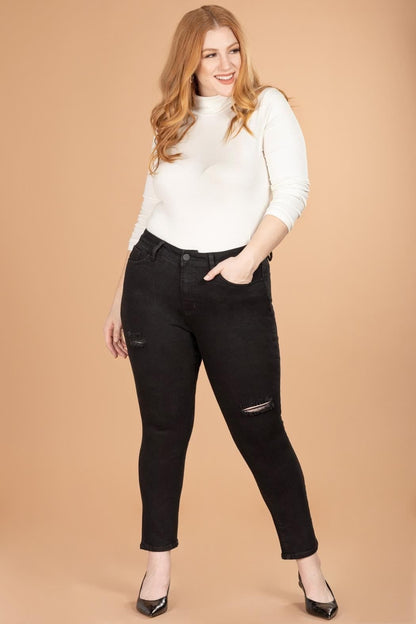 Plus Vintage Dream High Rise Ankle Jean