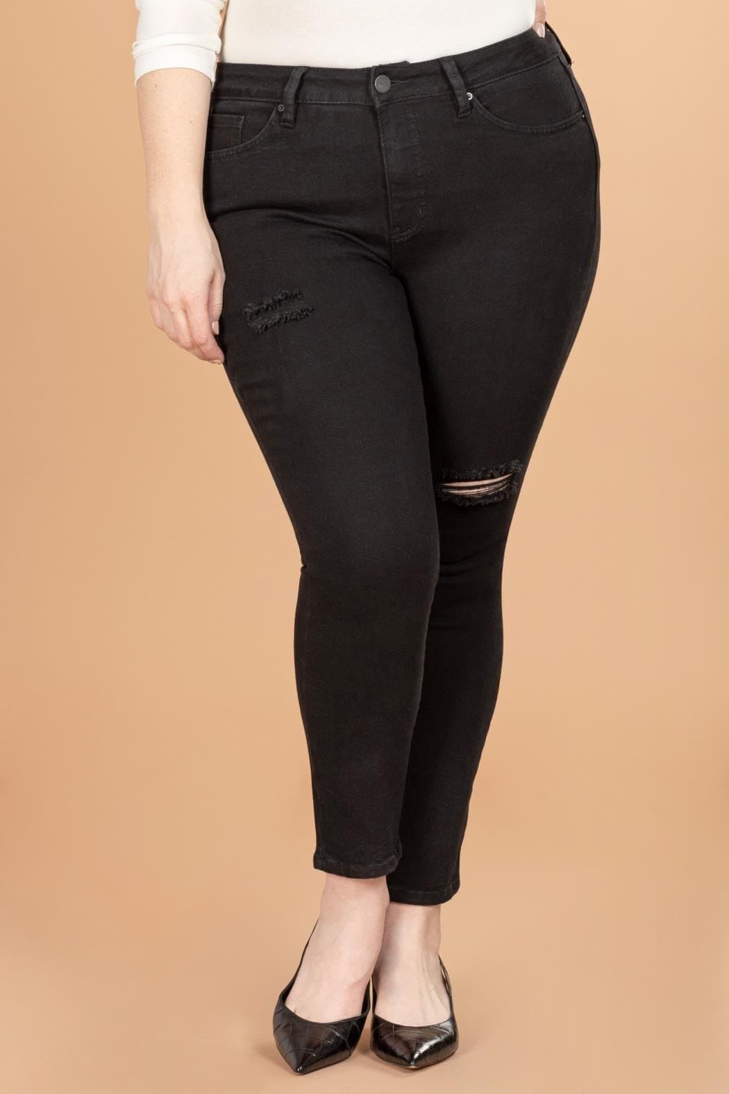 Plus Vintage Dream High Rise Ankle Jean