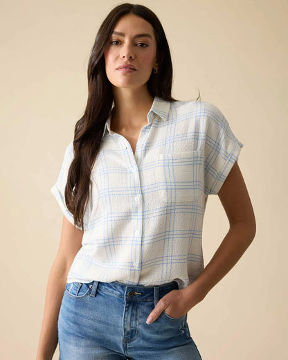LEETONIA OVERSIZED SHORT SLEEVE SHIRT