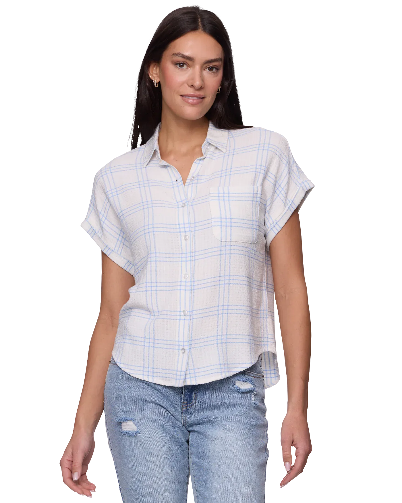 LEETONIA OVERSIZED SHORT SLEEVE SHIRT